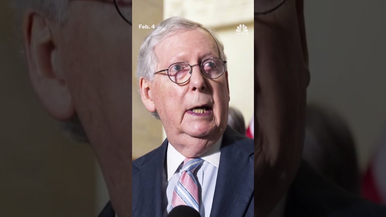 Mitch McConnell in the hospital after experiencing flu-like symptoms