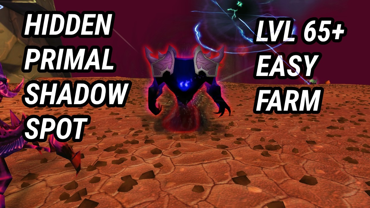 WoW Classic TBC Best Primal Shadow Gold Farm
