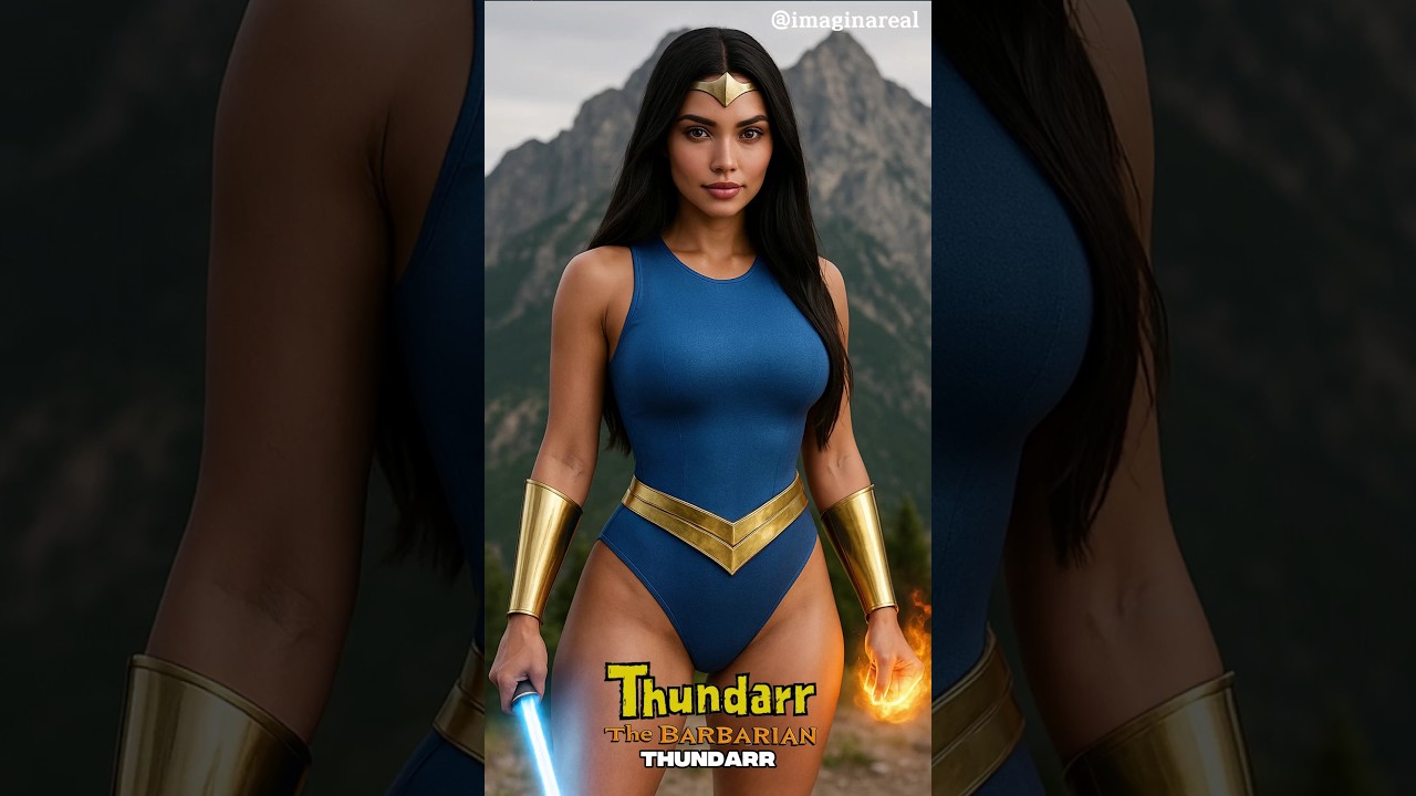 Thundarr the Barbarian Realistic Transformation | Epic 80s Cartoon Reimagined #short #nostalgia