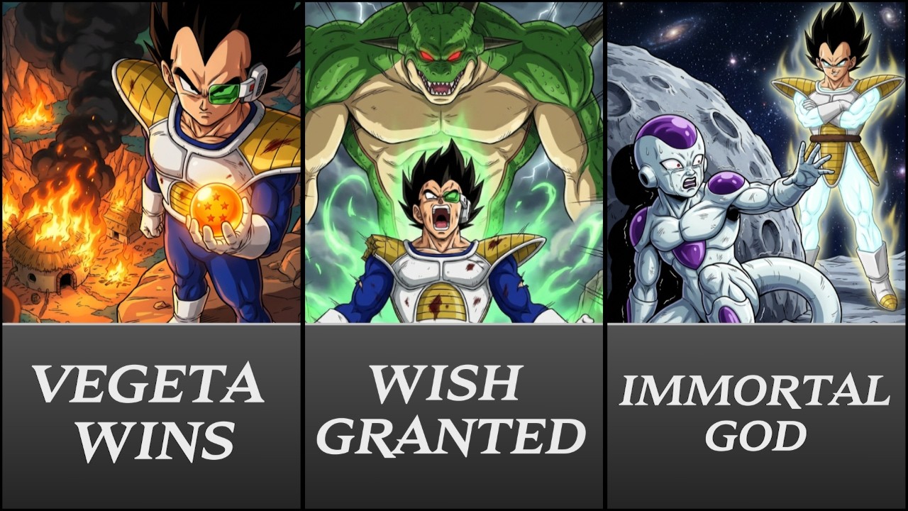 What If Vegeta Got the Namekian Dragon Balls First?