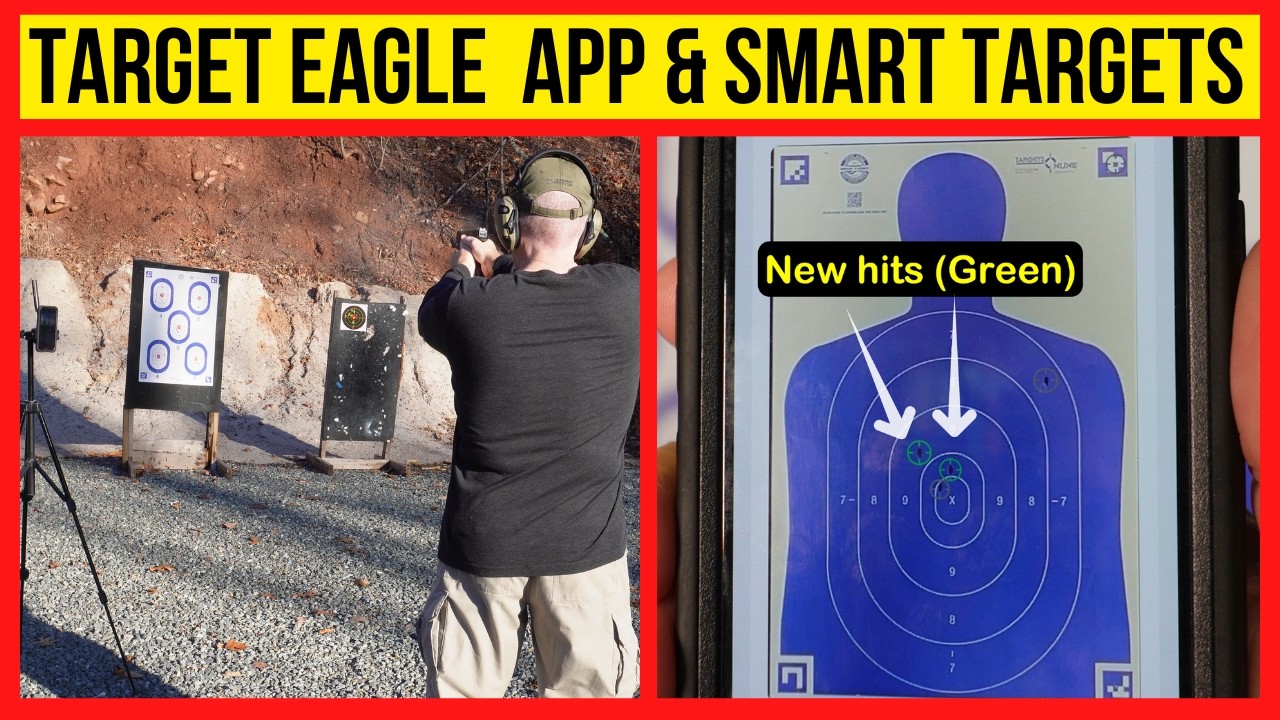 NEW PRODUCT! Target Eagle Firearms Training System App & Smart Targets