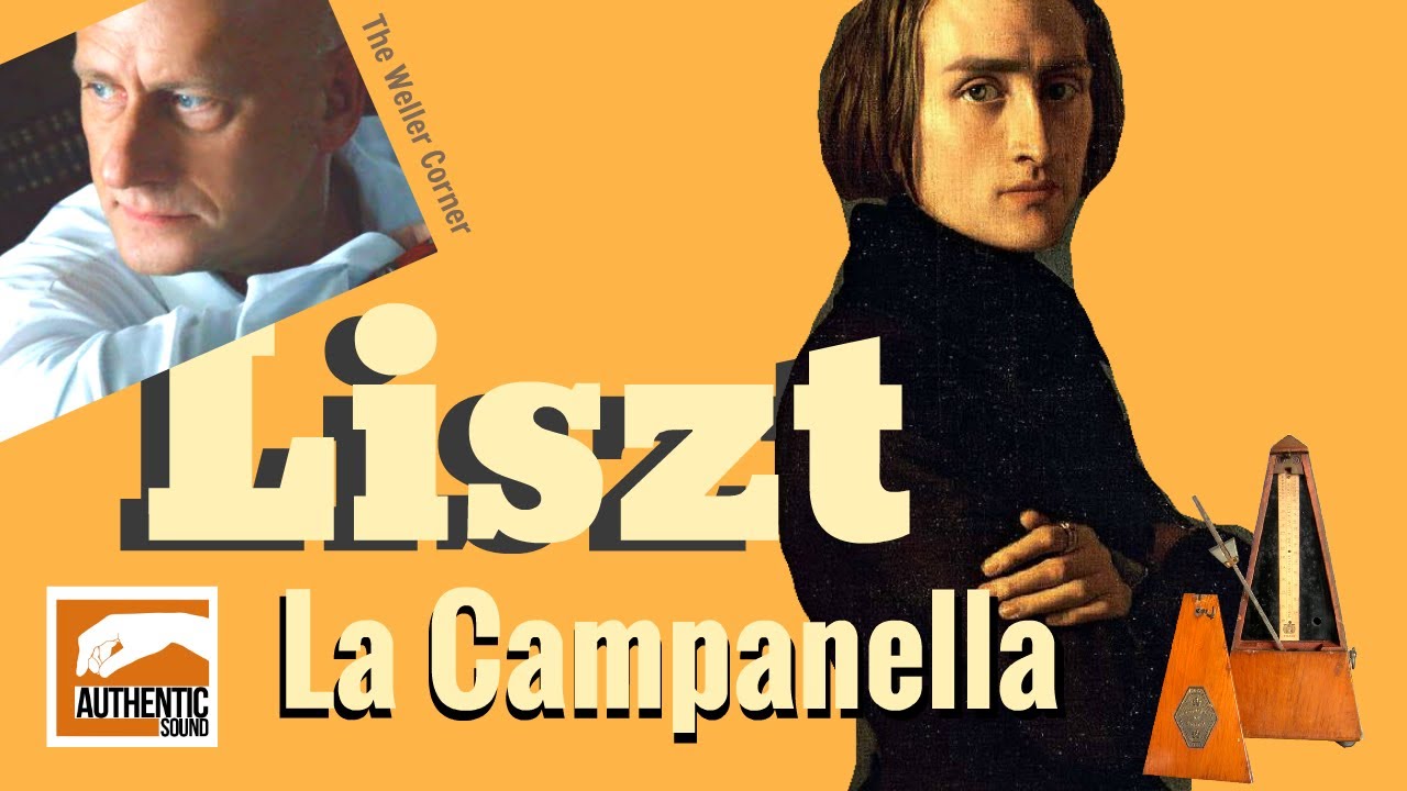 Fr. Liszt : La Campanella - Grandes Etudes de Paganini - n°3  and n°4 / Wolfgang Weller, Piano