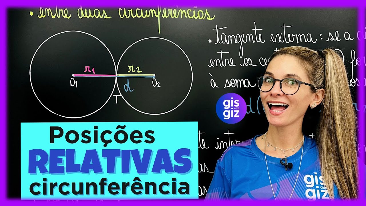 CIRCUNFERÊNCIA | POSIÇÕES RELATIVAS À CIRCUNFERÊNCIA | SECANTE, EXTERNA E TANGENTE