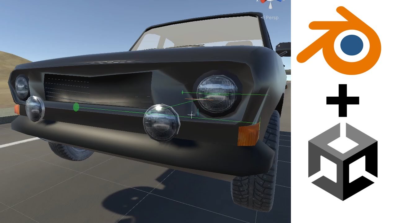Blender And Unity Timelapse Vehicle Preparing