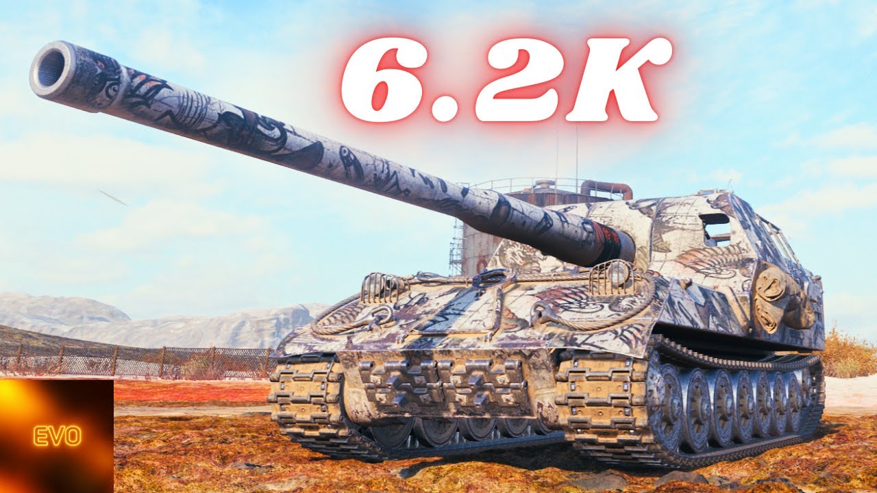 Obj. 261  6.2K  Damage & T92 HMC Arty 5.5K World of Tanks