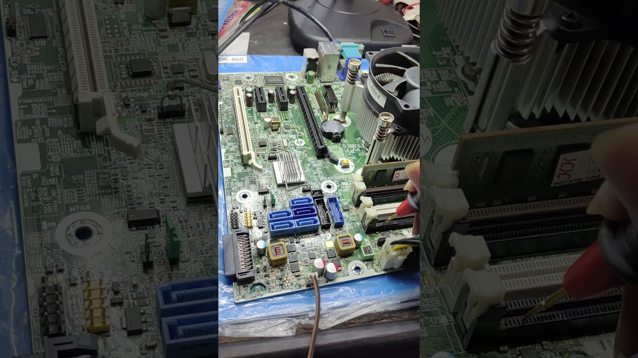 Hp Elitedesk 800 G1 TWR No Display n Continue Ram Beep Problem Solution