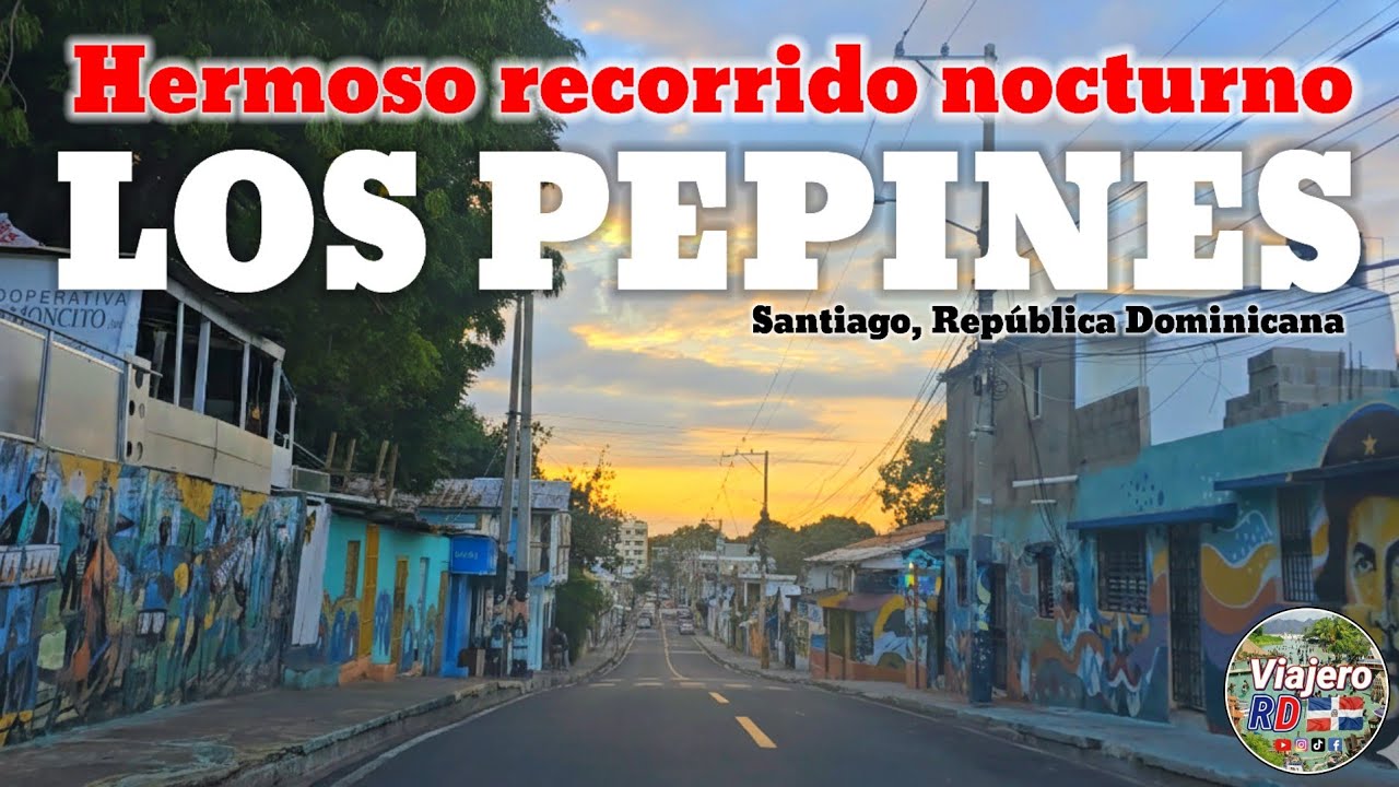 Hermoso Recorrido Nocturno por el barrio más antiguo de Santiago, República Dominicana 