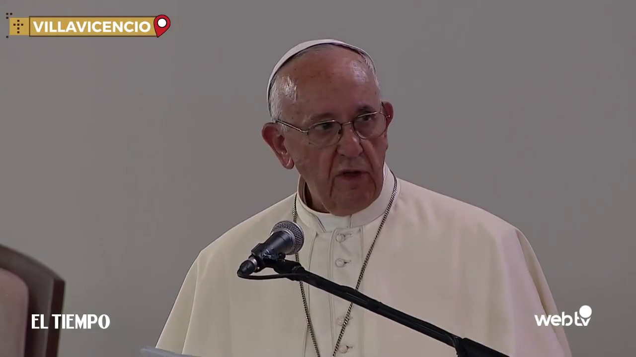 En Villavicencio el Papa Francisco habla ante las víctimas de la guerra en Colombia | EL TIEMPO