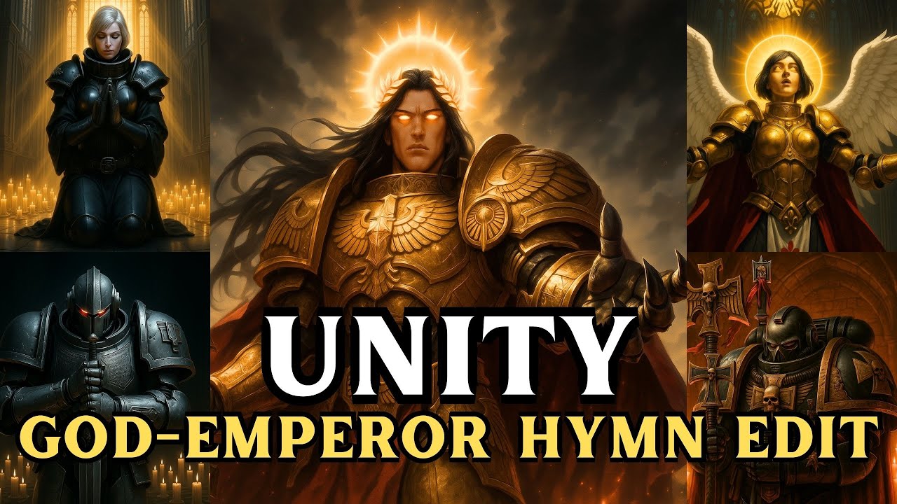 Emperor of Mankind - Unity x A Hymn to The God-Emperor | Epic Orchestral Music Video | Warhammer 40k