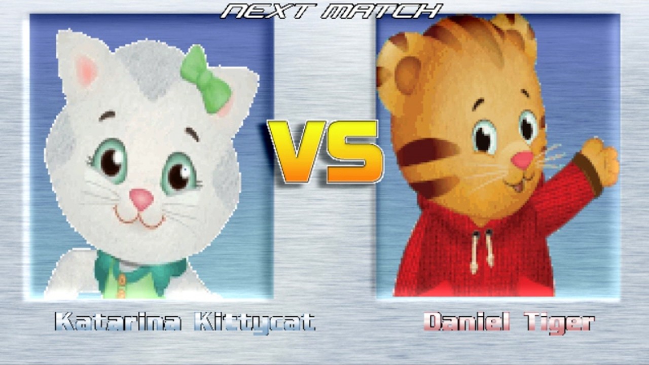 Битвы M.U.G.E.N | Катерина Киттикет против Дэниела Тигра