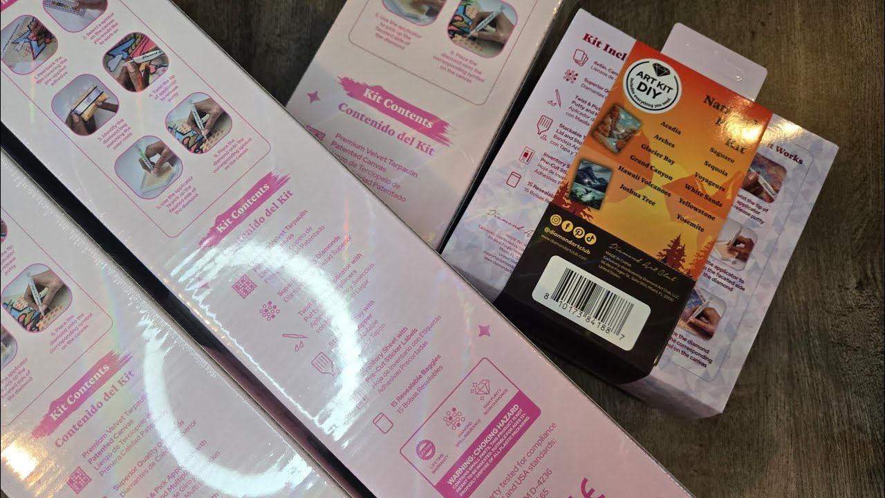 Unboxing Diamond Art Club Landscapes