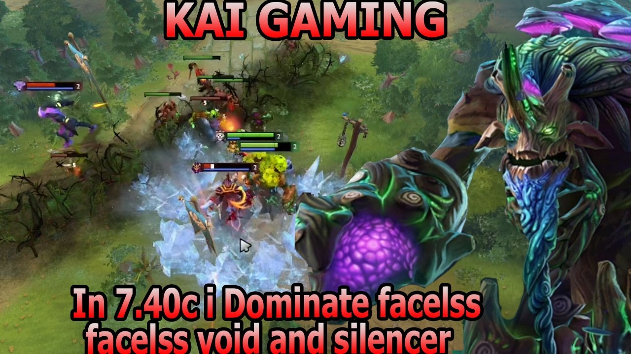 In Patch 7.40c I Dominate FaclessVoid/Silencer n Spam OverGrowth | KaiGaming 2026 dota 2