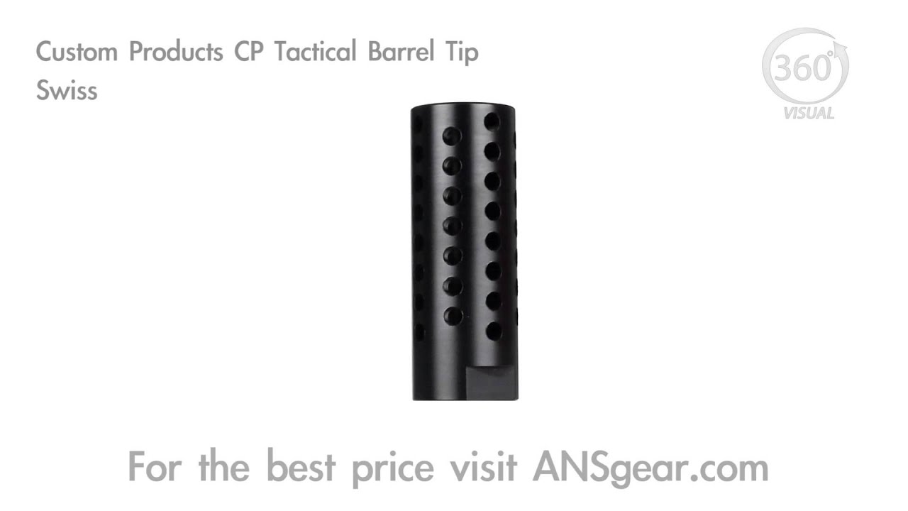 Custom Products CP Tactical Barrel Tip - Swiss - Visual 360