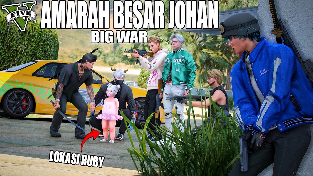 AMARAH JOHAN !! LOKASI RUBY SUDAH DI TEMUKAN !! BERHASIL DI BAWA PULANG ?! GTA 5 ROLEPLAY