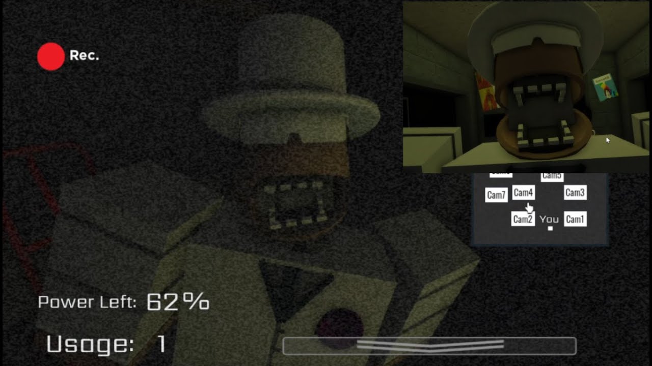 Randomizer is out for blood!!! Roblox Five Nights at RPD's Basement