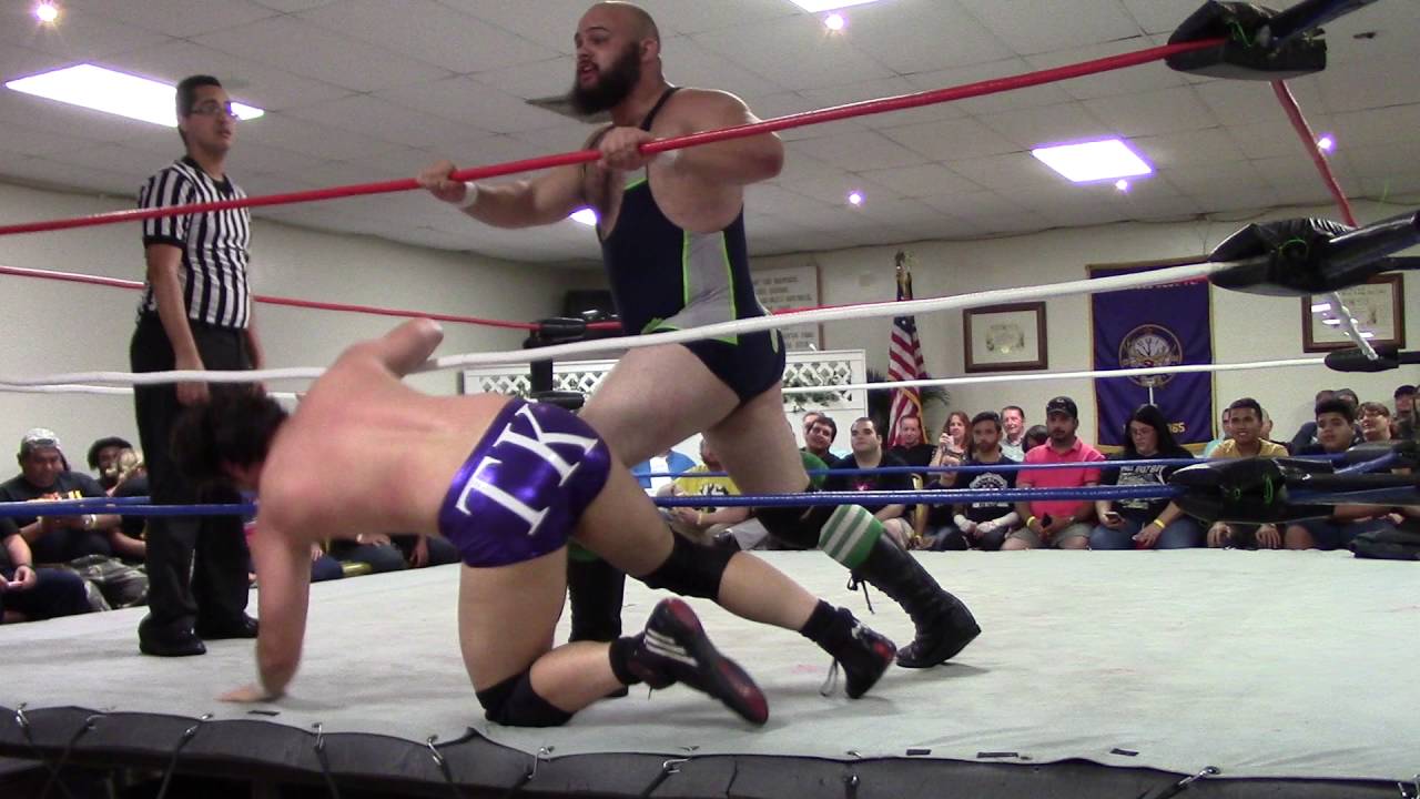 TK Stark vs Josh Powers Brain Buster Pro Wrestling 8/27/16