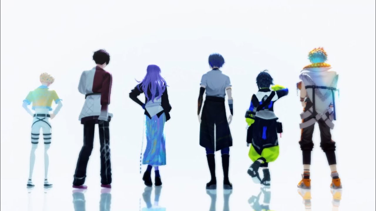 【にじさんじMMD】エンヴィキャットウォーク【宇佐美リト/佐伯イッテツ/緋八マナ/伊波ライ/小柳ロウ/星導ショウ】