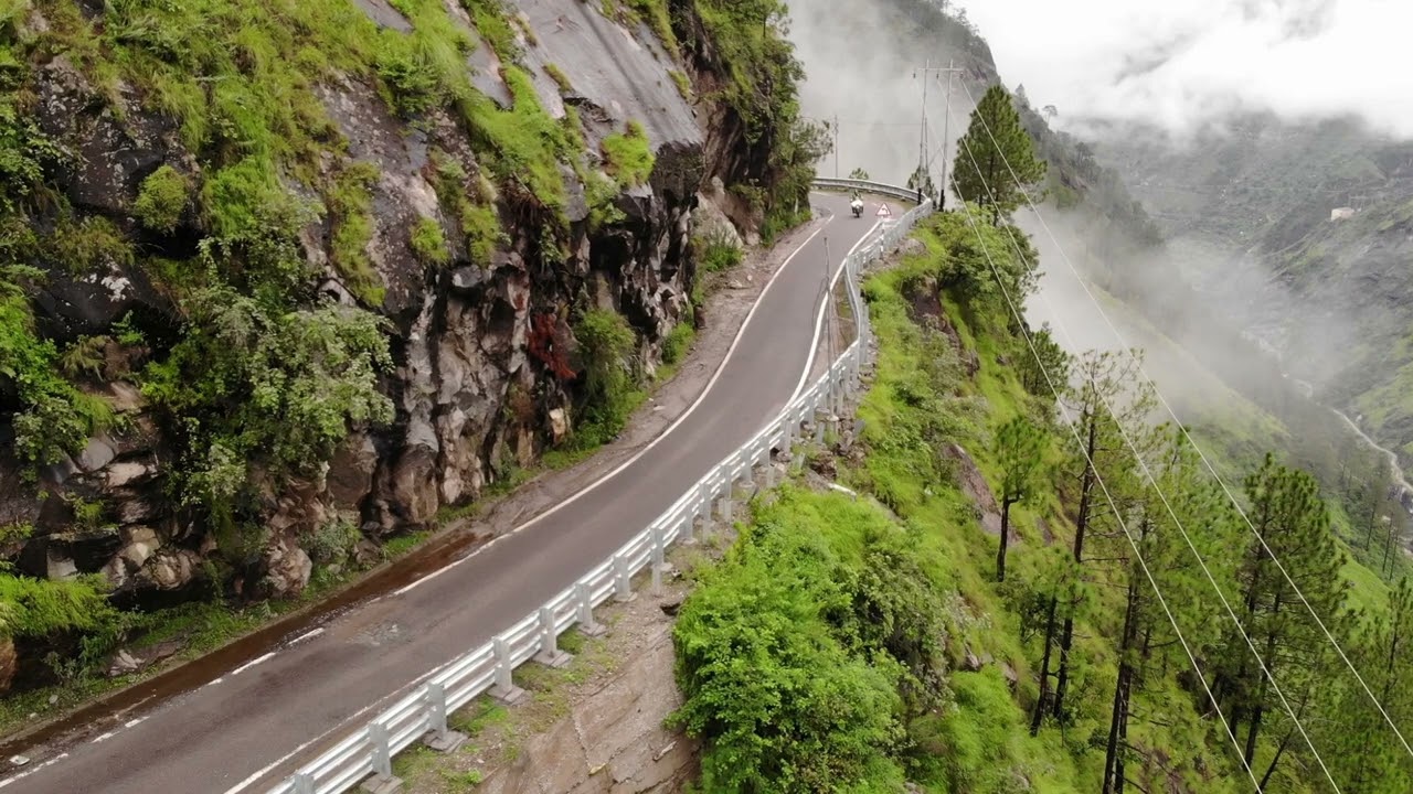 Beautiful Places in India I Motorcycle Ride I Mountain Roads I Amazing Nature Ambience