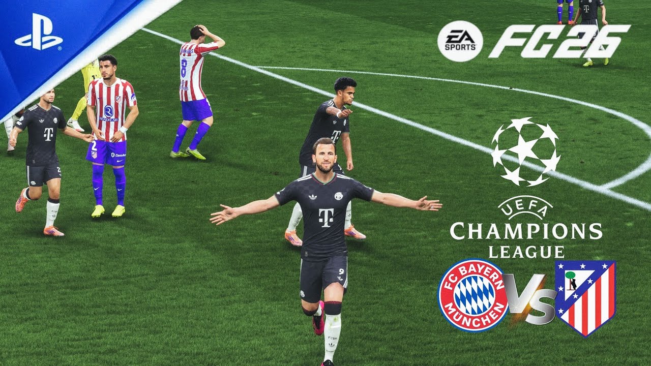 🔥 FC 26 – Bayern Munich vs Atletico Madrid | UEFA Champions League | Full Match | PS5 🔥