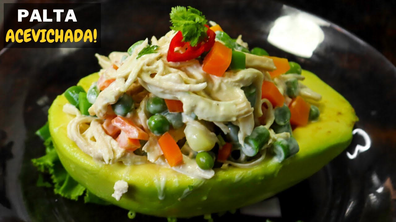 Lo fácil de Preparar Palta Rellena Acevichado Clásico  | Abelca