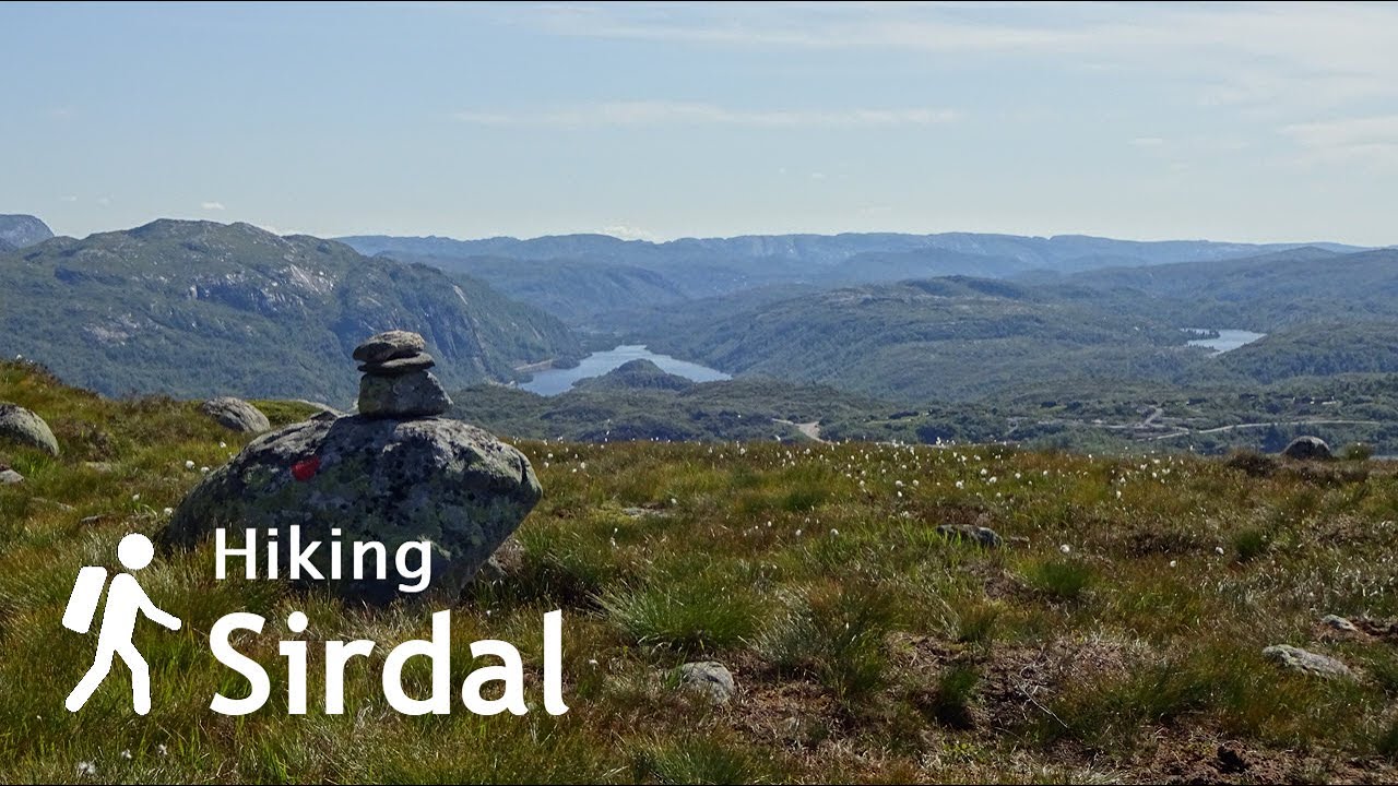 På tur i Sirdal, Agder