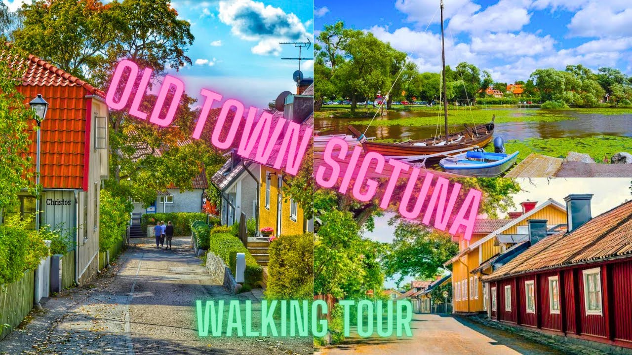 Oldest Town In Europe - Sigtuna Sweden - Walking In Stockholm 2023