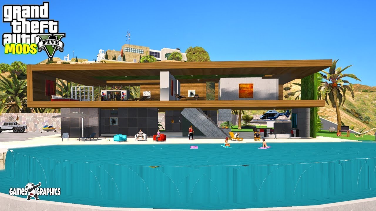 Как установить Villa Jay Way (House Mods) (2019) GTA 5 MODS