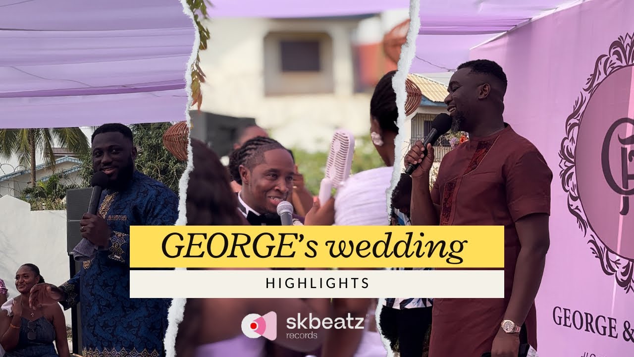 Joe Mettle, MOGmusic, music producers and more musicians Storm At Drummer George’s Wedding in Accra