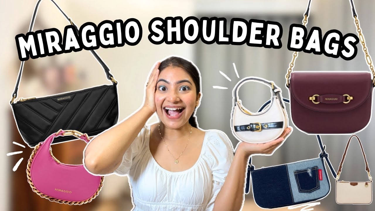 MIRAGGIO Shoulder Bags Haul 👛 | TheExploring Beauty
