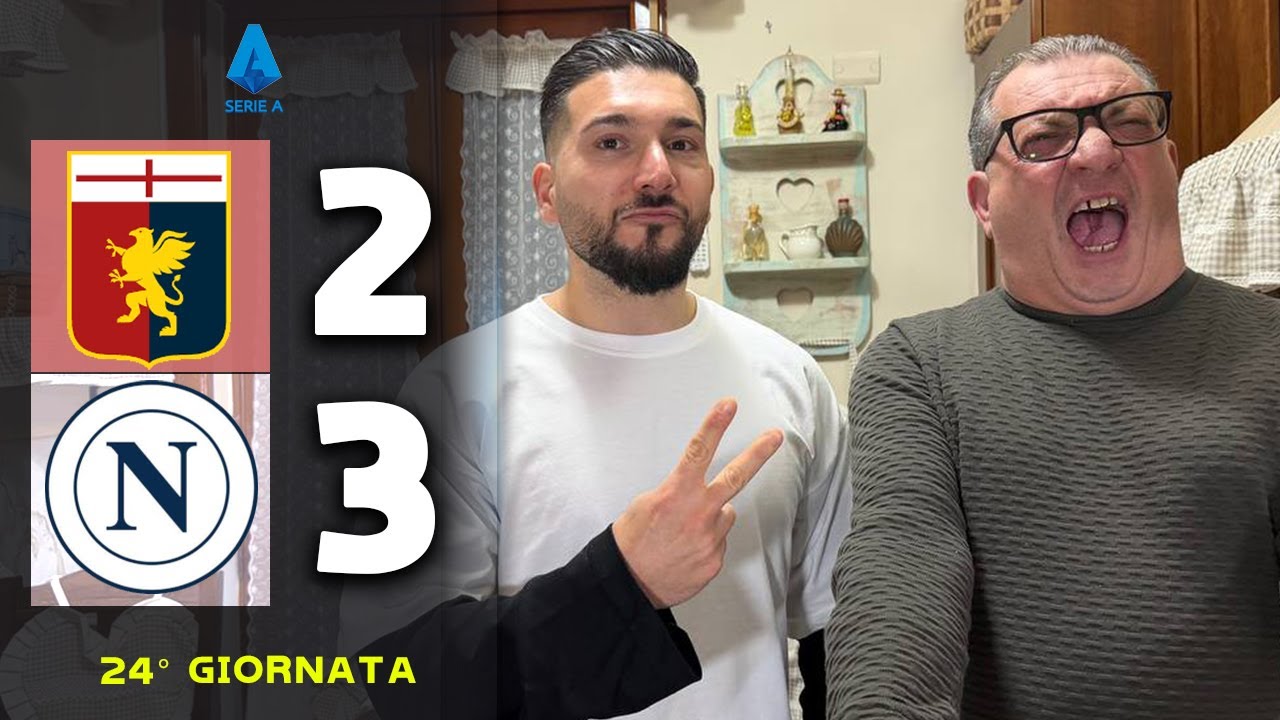 DA INFARTO! GENOA-NAPOLI 2-3 SIAMO ANCORA VIVI.