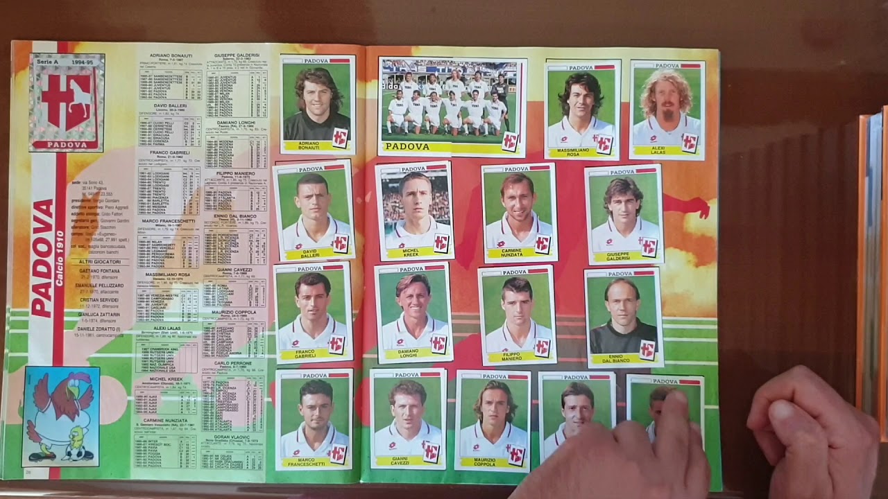 Album Figurine Calciatori Panini 1994-95 COMPLETO !!!