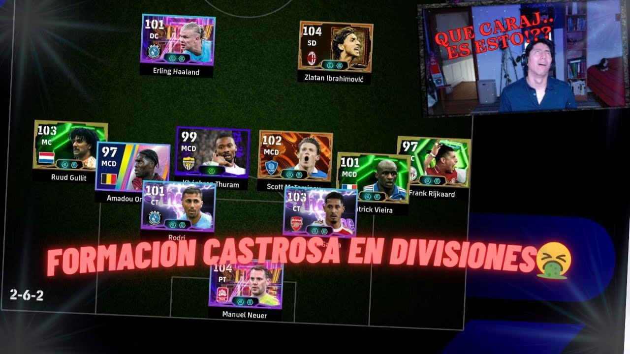 Esta formación es ILEGAL 🤢 | eFootball divisiones