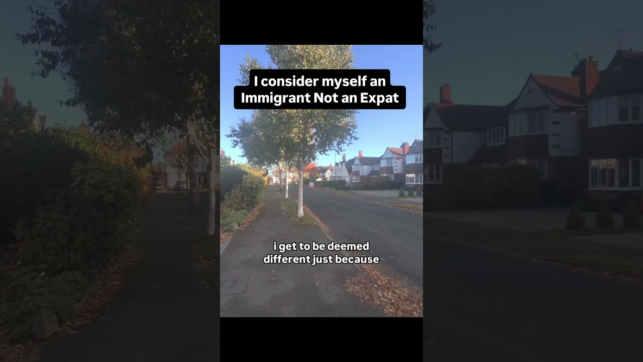 Я перестал называть себя экспатом и теперь называю себя только иммигрантом.