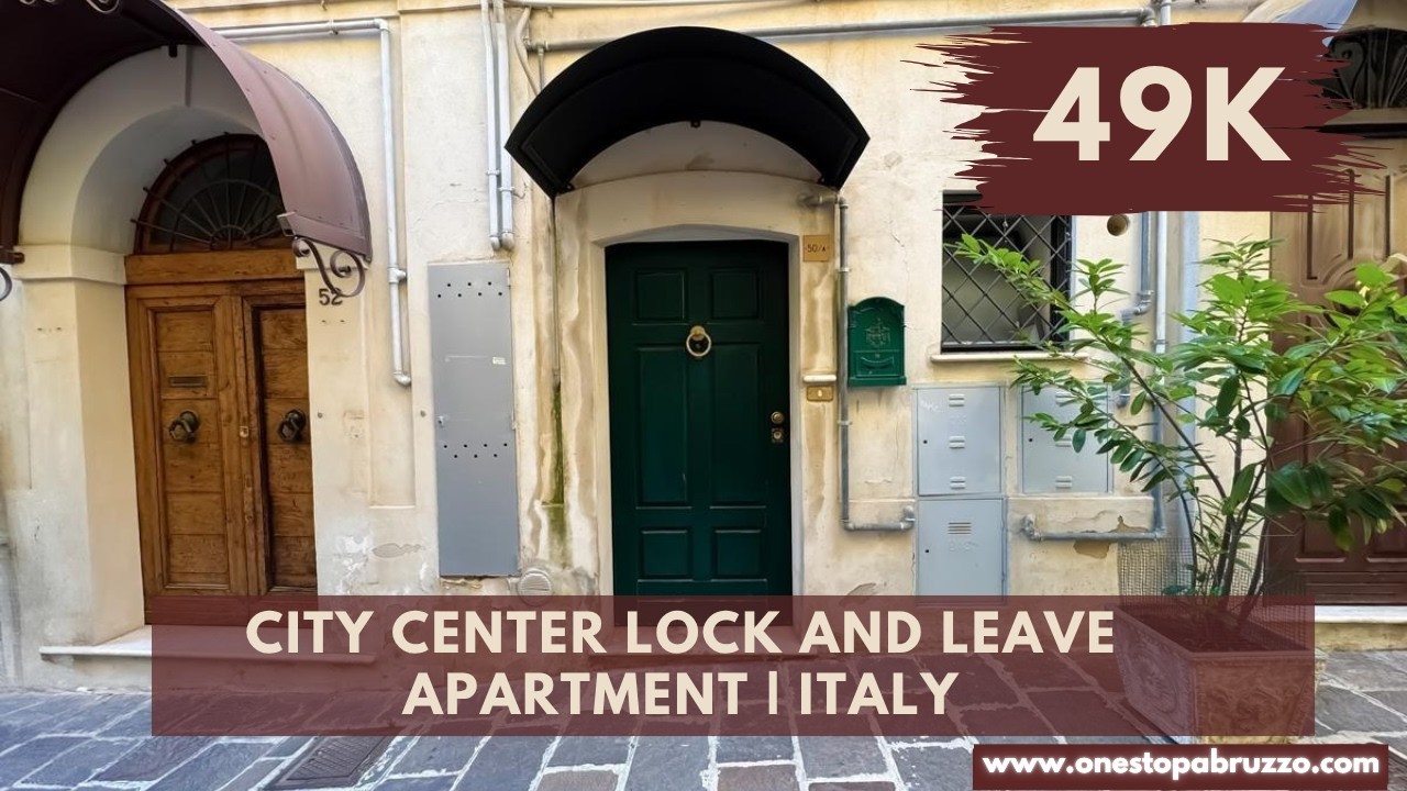 Amazing Little Apartment in the Heart of Chieti’s Historic Center! | Italy Property