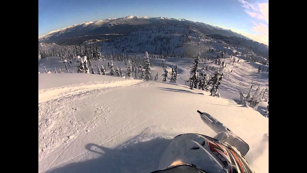 2011 arctic cat m8 hill climbing up the claque in kitimat bc