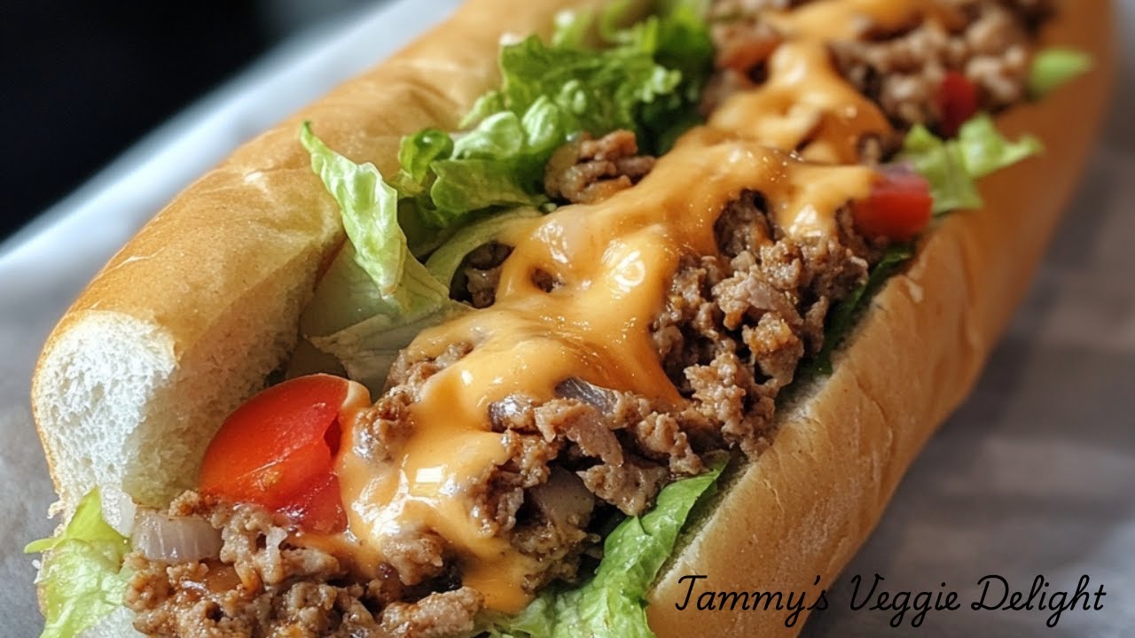 This Vegan Chopped Cheese Will Make You Forget About Meat!