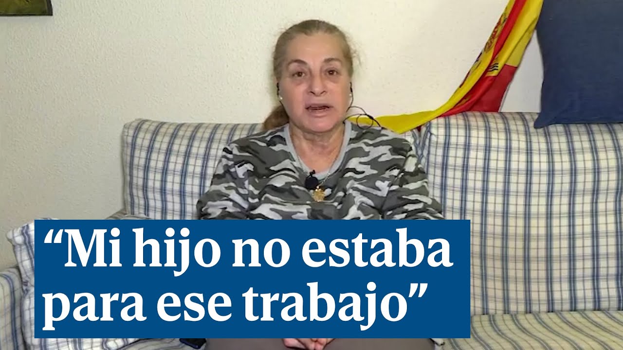 La madre del guardia civil fallecido en Barbate: “Él no estaba para ese trabajo