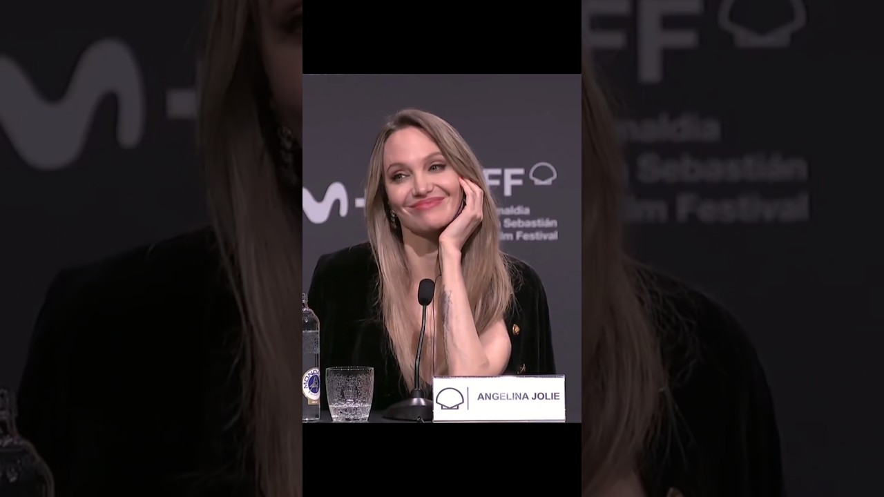 ВОПРОС АНДЖЕЛИНЫ ДЖОЛИ О НАС, интервью для прессы, Couture SSIFF 2025, Испания