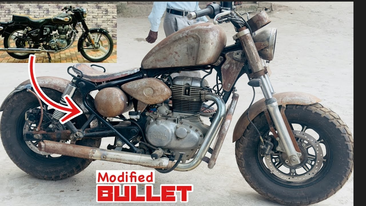 Bullet Electra Modified to Harley | Bullet Modified to Harley Davidson | Amazing custom 