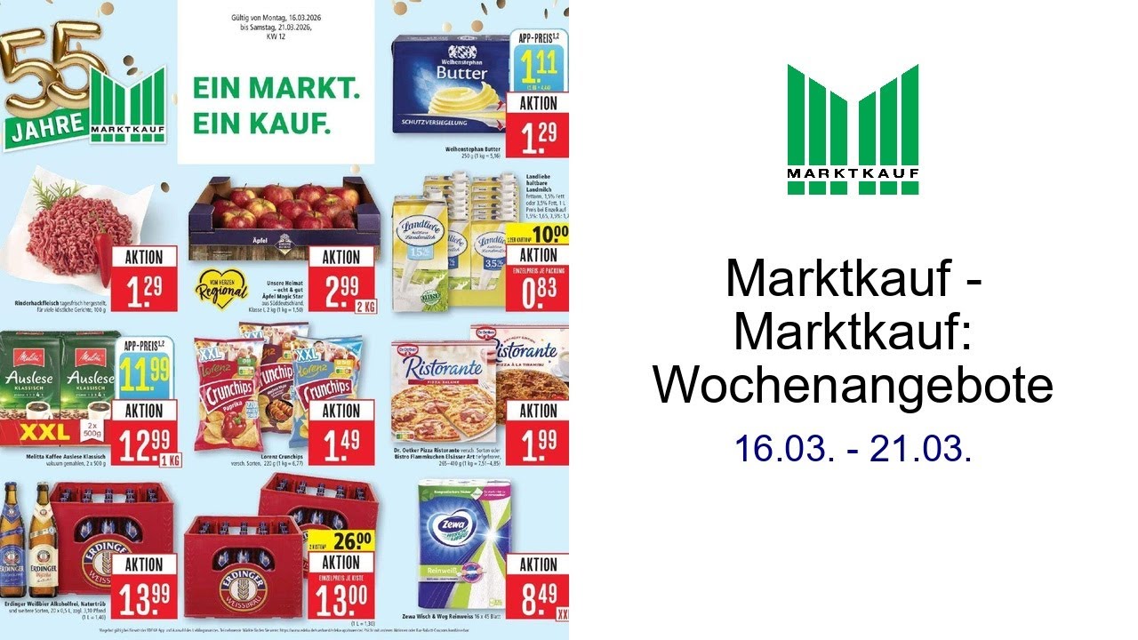 Marktkauf - Marktkauf: Wochenangebote 16.03. - 21.03.