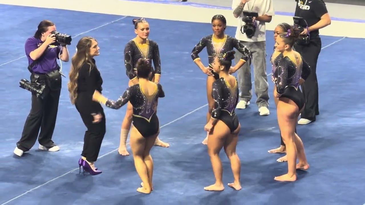 The personality and fun energy of LSU Gymnastics 