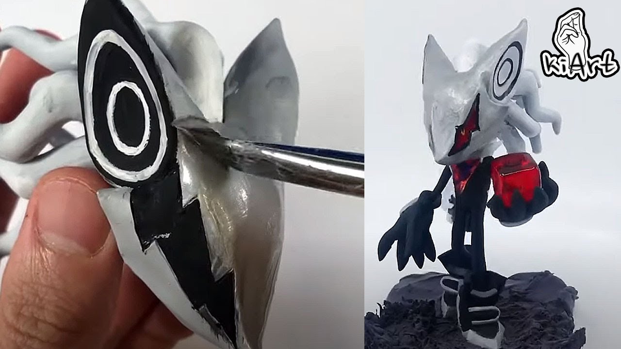 Создавайте ноль и бесконечность с помощью Clay / Sonic Forces / Clay Art [kiArt]