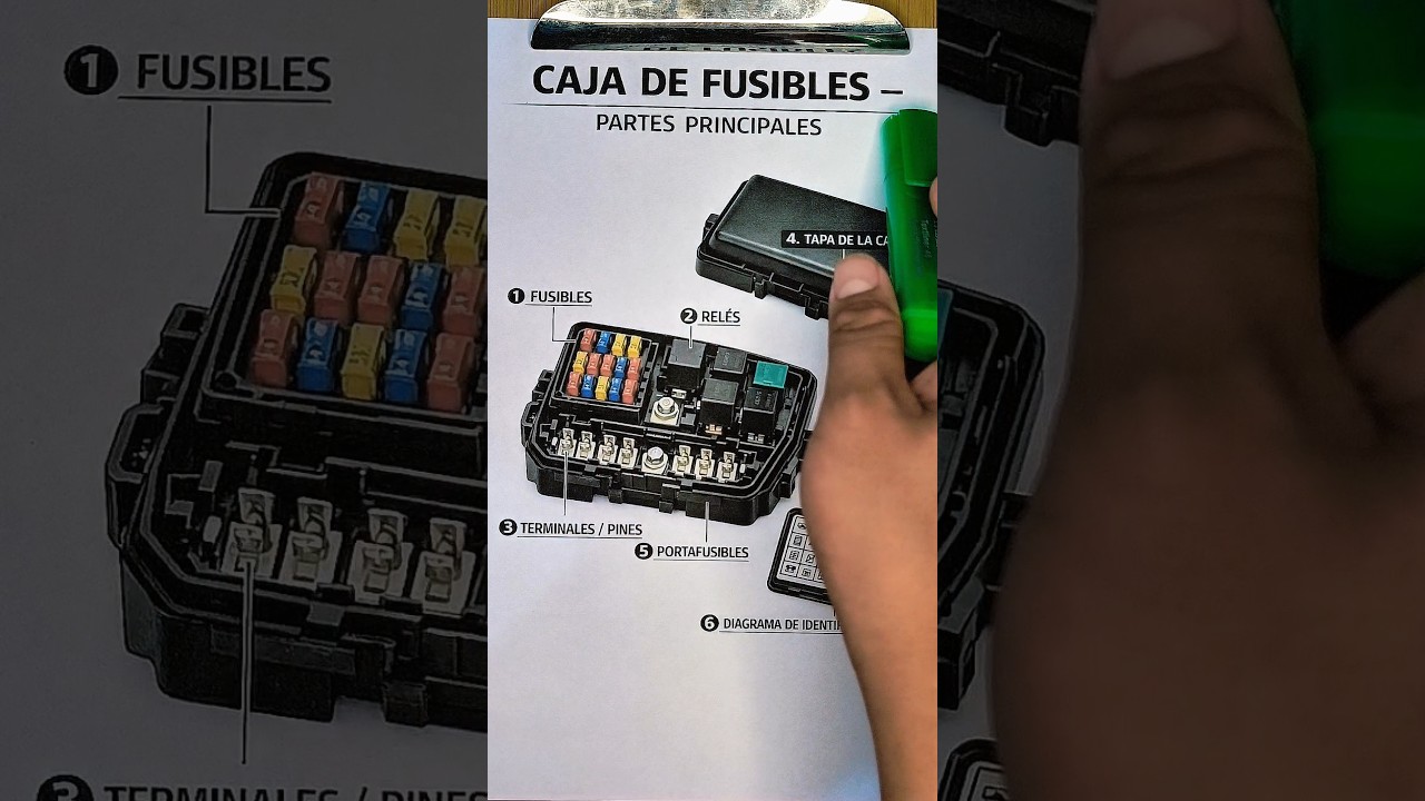 Caja de fusibles automotriz ( Detallado ) 😱📚✅ 