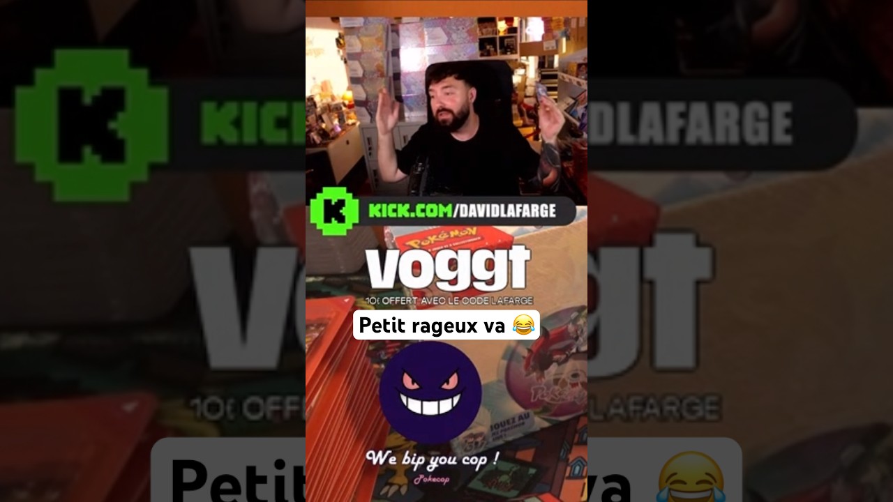 L&rsquo;aigri originel 😂😂🐍 #cardshunter #davidlafargepokemon  #davidlafarge #cartespokemon