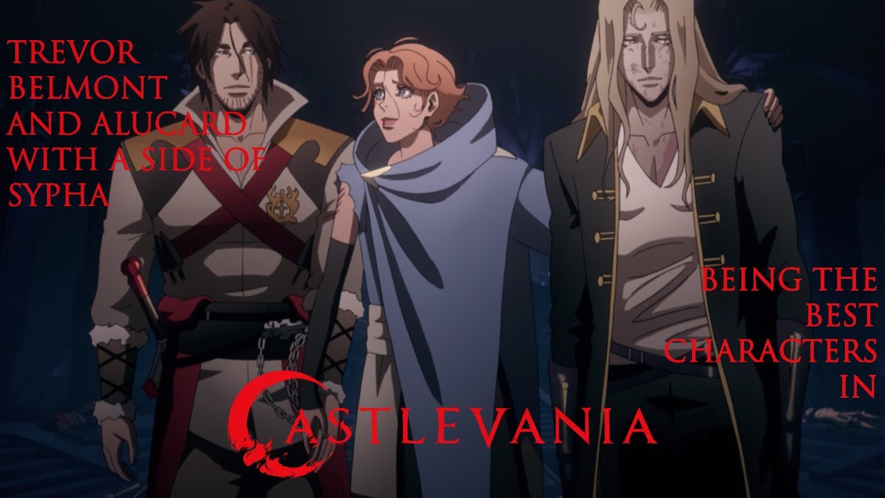 Trevor Belmont and Alucard with a side of Sypha being the best characters in Castlevania Seasons 2