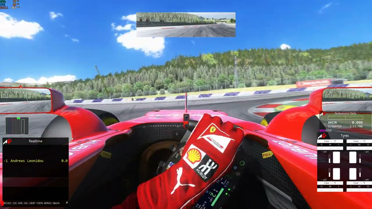 Red Bull Ring onboard Ferrari SF17H