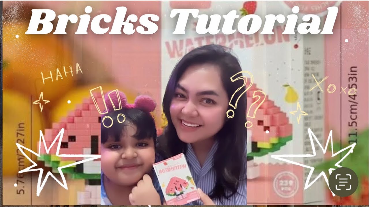 BRICKS TUTORIAL WATERMELON FRUIT PARTY K100 (BAHASA)