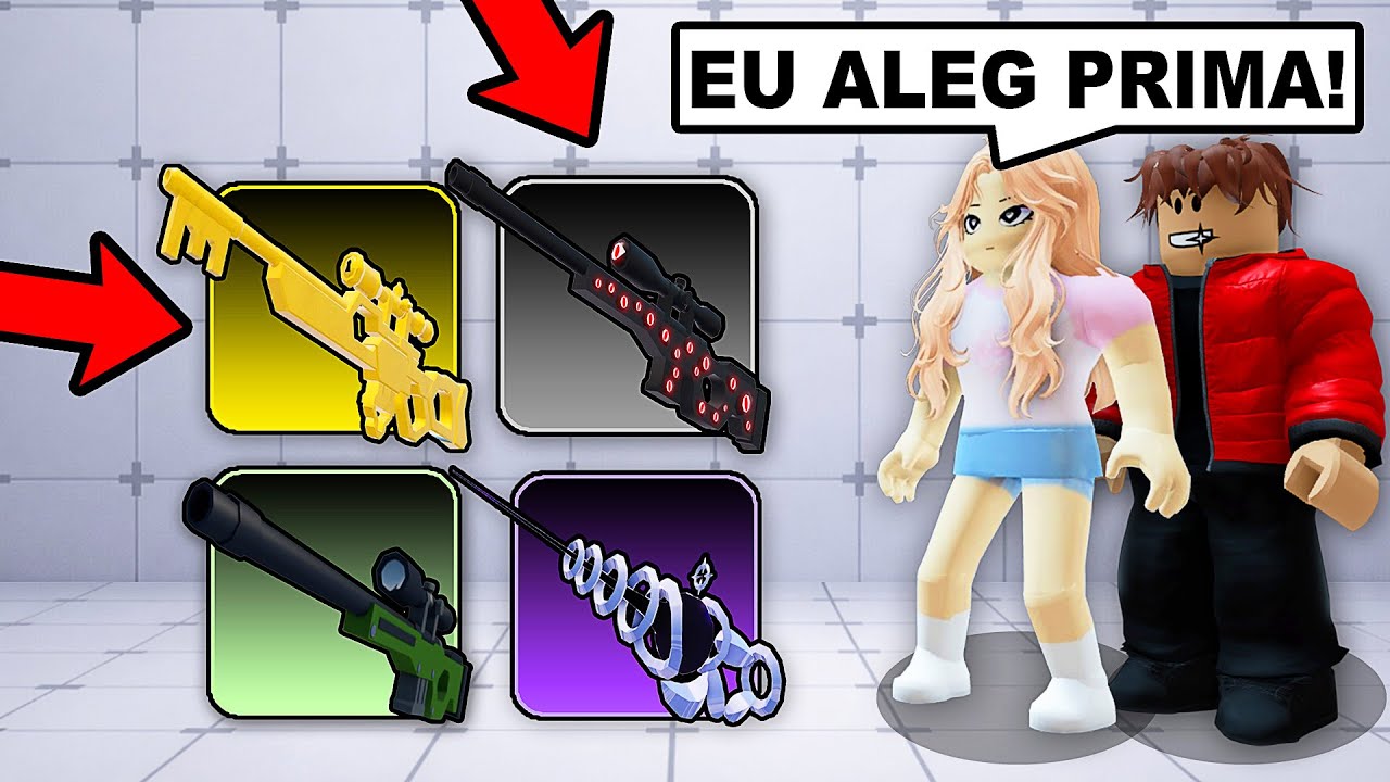 *DOAR SNIPERE* Challenge Cu Familia Iancu În Roblox Rivals...