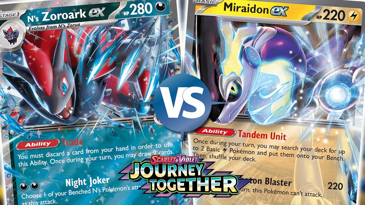 N's Pokémon VS Miraidon ex - Journey Together