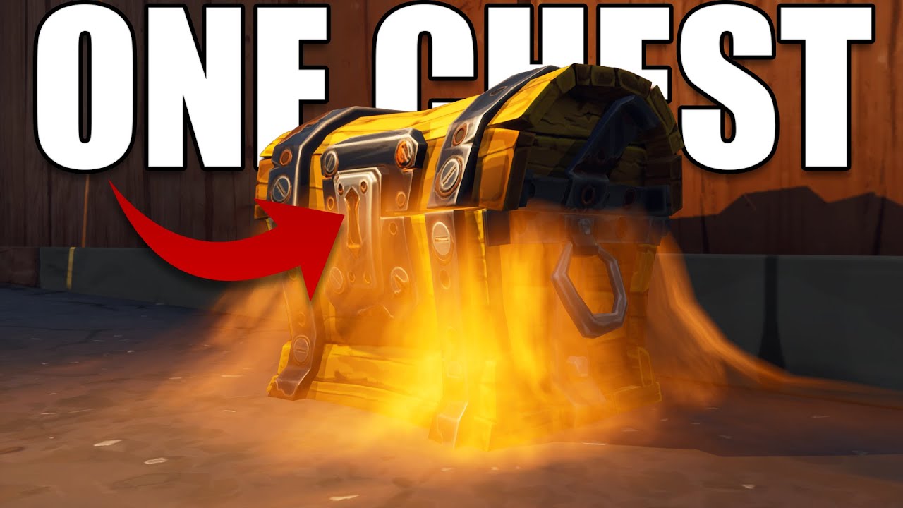 I Tried The ONE CHEST Challenge in Fortnite!